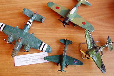 модели самолетов: истребитель и-16 (ишачок) 